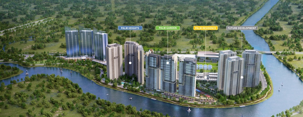 khu đô thị palm city