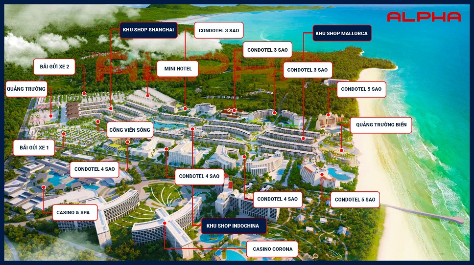 tổng thể grand world phú quốc
