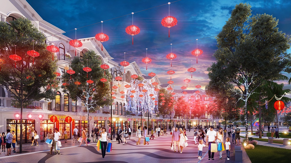 phố dạo bộ tại grand world phú quốc