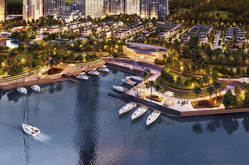 bến du thuyền vinhomes central park