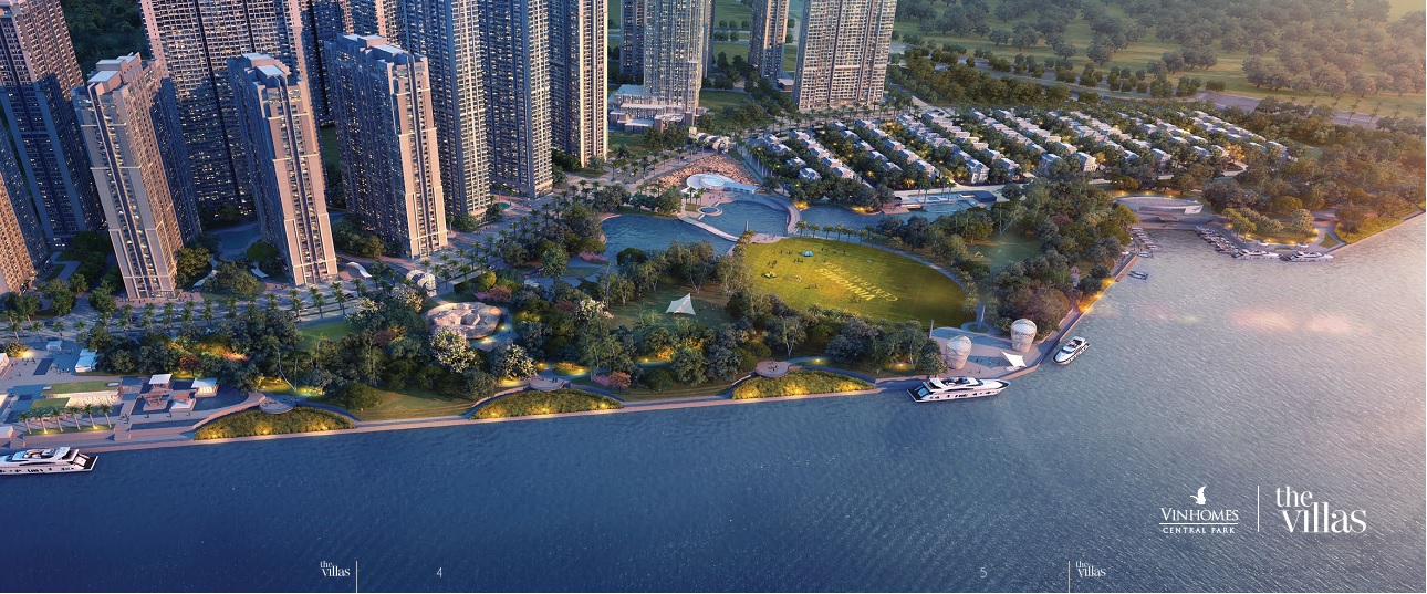 tổng quan khu biệt thự vinhomes central park