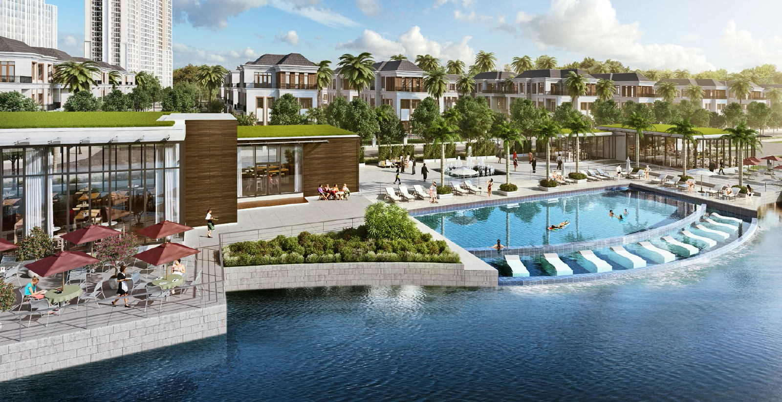 club house the villas