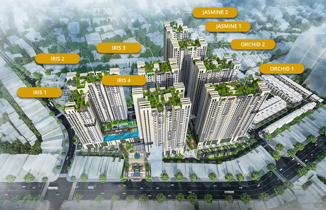tổng thể dự án hado centrosa