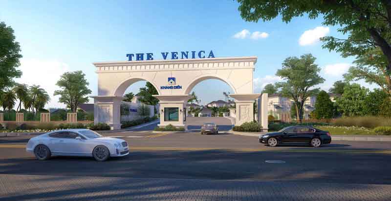 cổng chào the venica khang điền