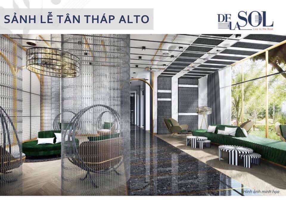 sảnh lễ tân delasol