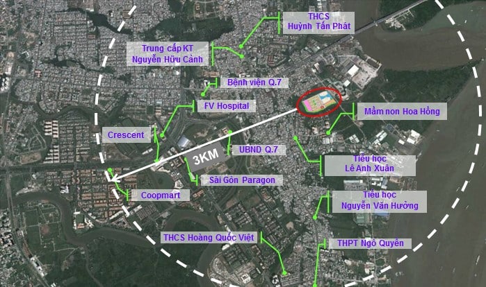 tiện ích ngoại khu q7 riverside