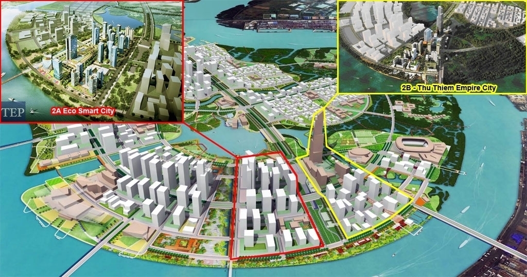 vị trí dự án empire city thủ thiêm